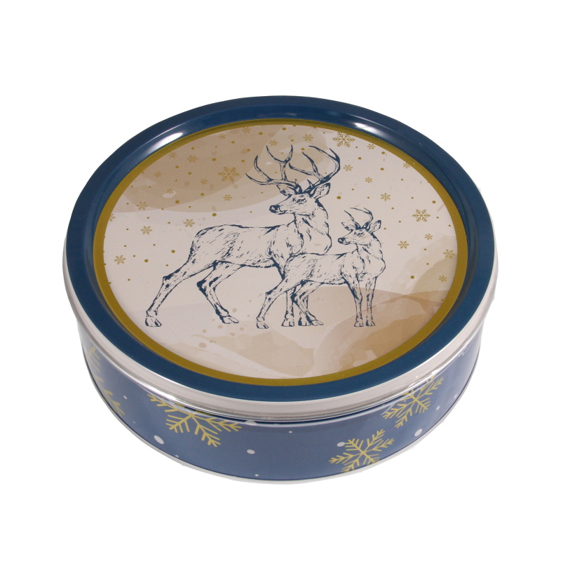 Sladké pochoutky - Sušenky máslové Becky's v plechové dóze 340g