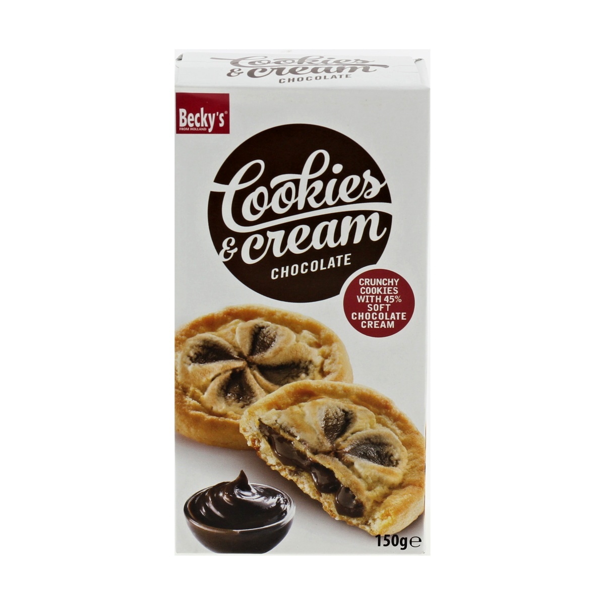 Sladké pochoutky - Sušenky plněné kakaovým krémem 150g