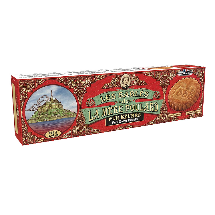 Sladké pochoutky - Sušenky Pure butter LA MÉRE POULARD 125g