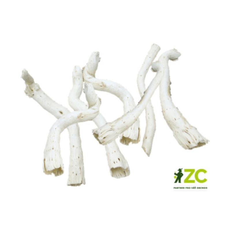 Přízdoby - Sušina Pepe Cone bělená 4ks