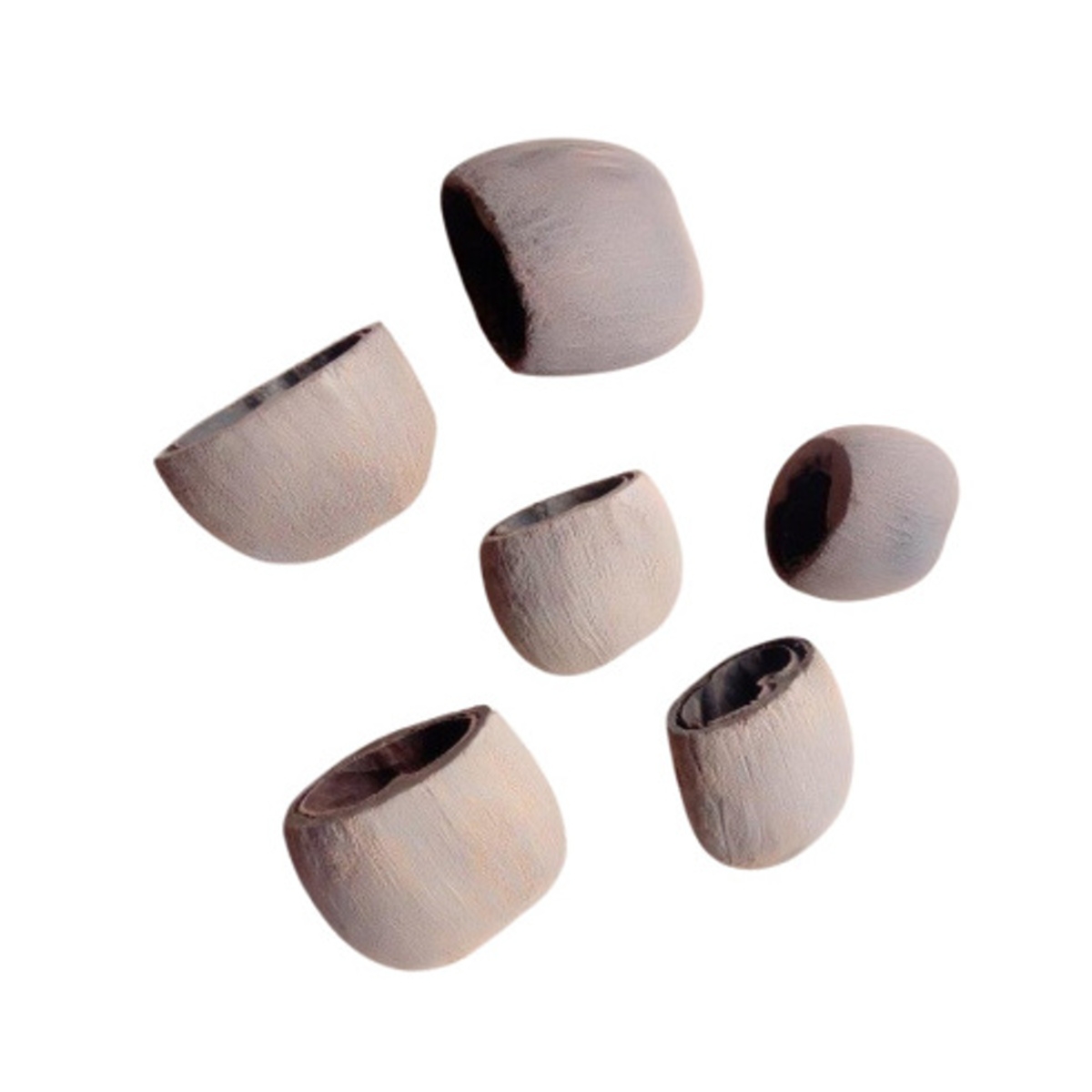 Přízdoby - Sušina Tal Cup hnědo-šedá 2ks