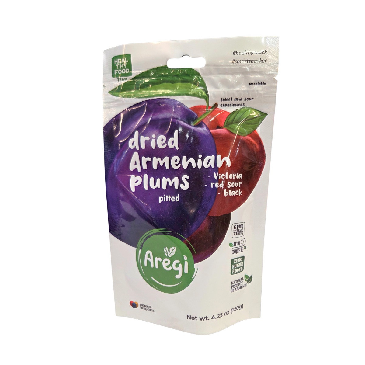 Sušené ovoce a plody - Švestky sušené AREGI 120g