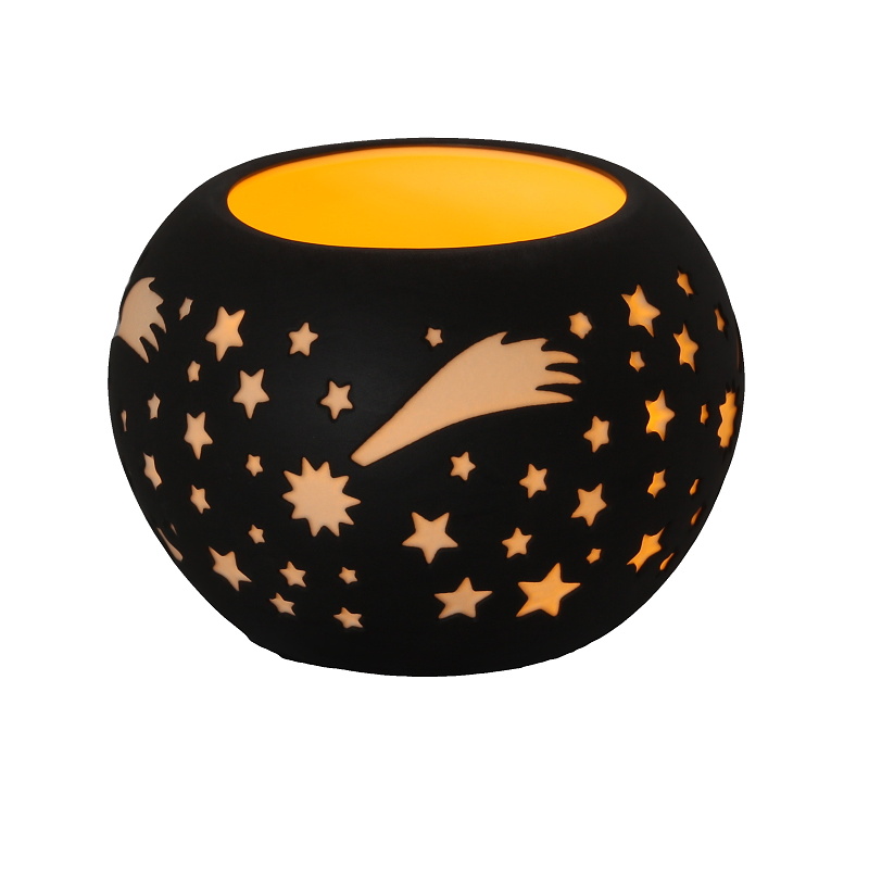 Svícen na čajovku ELEGANCE Kometa