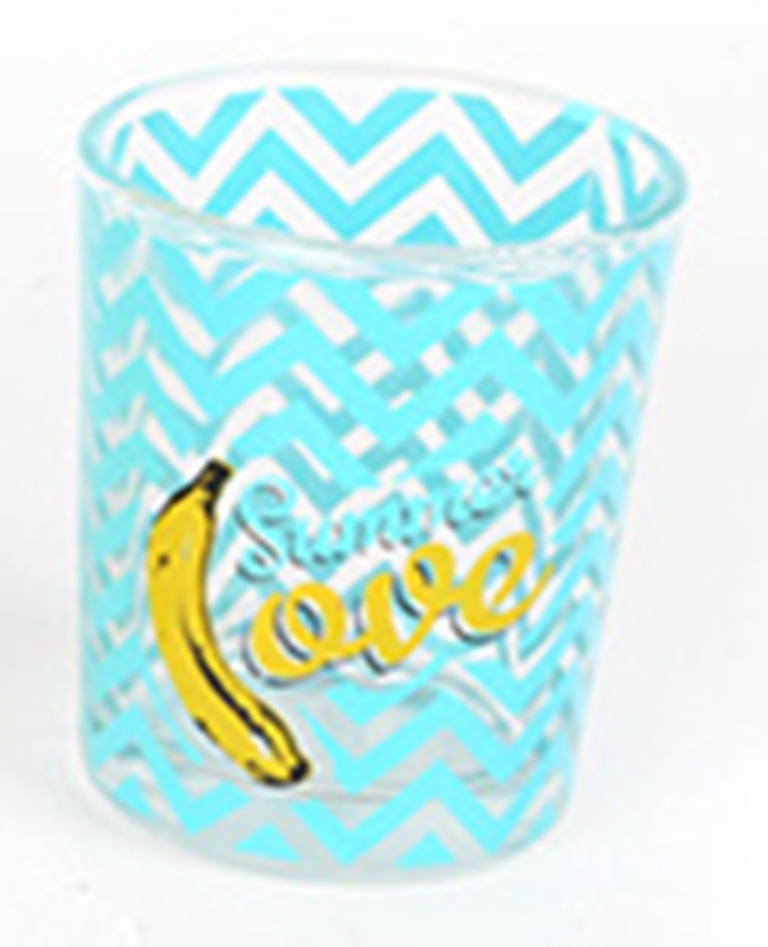 Svícen na čajovku skleněný 6,5 cm-1