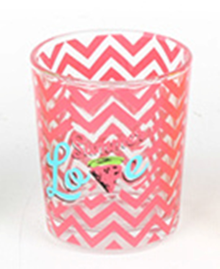 Svícen na čajovku skleněný 6,5 cm-2