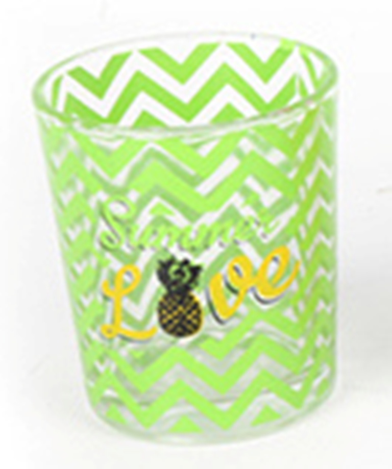 Svícen na čajovku skleněný 6,5 cm-3