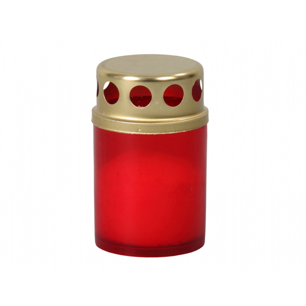 Hřbitovní svíčky - Svíčka hřbitovní s víčkem 9cm