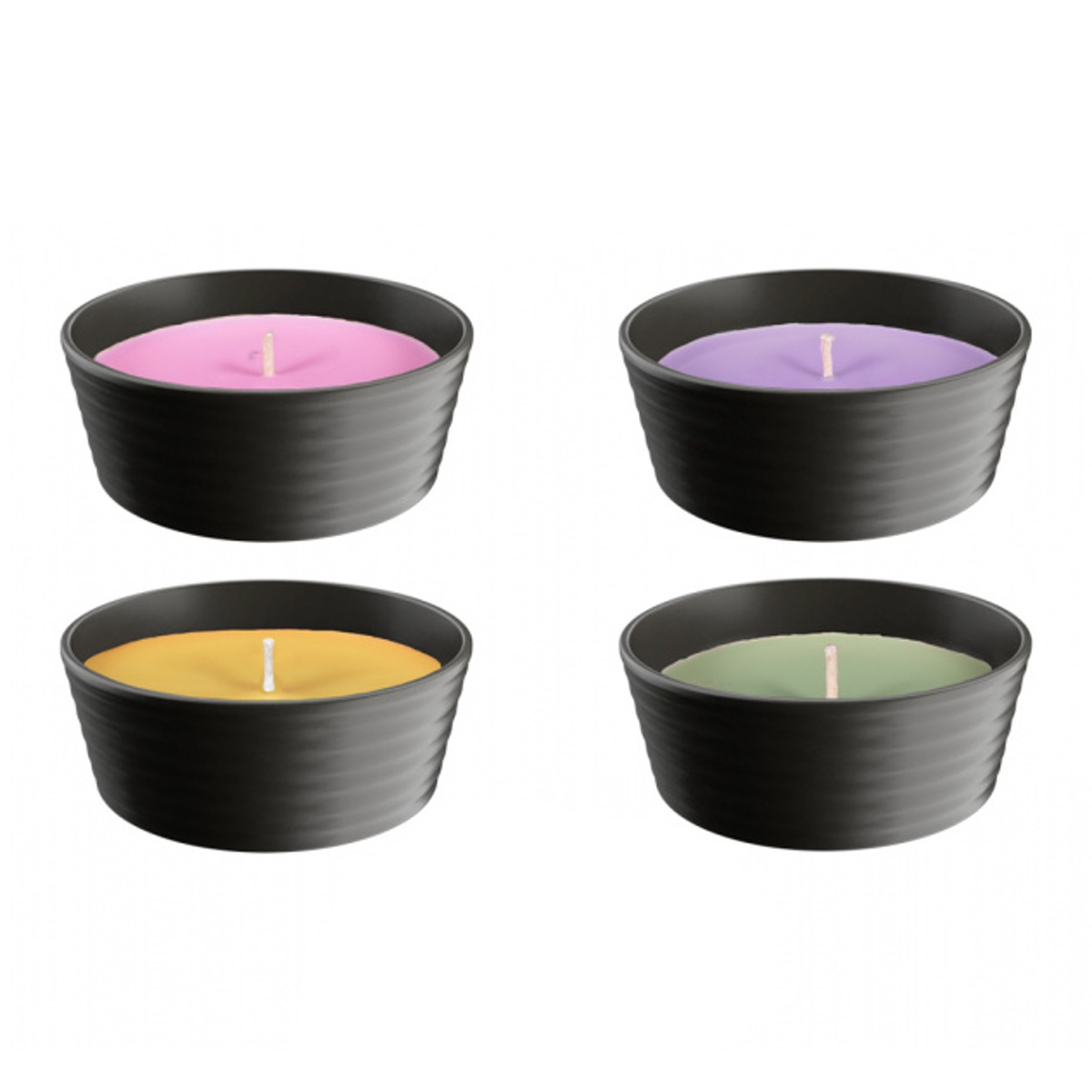 Zahradní svíce - Svíčka proti hmyzu CITRONELLA SIRIUS v keramice mix, 13cm