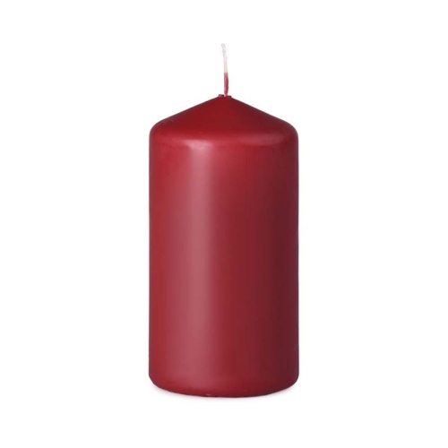 Svíčky Bolsius - Svíčka válec RAL BOLSIUS bordó 15cm