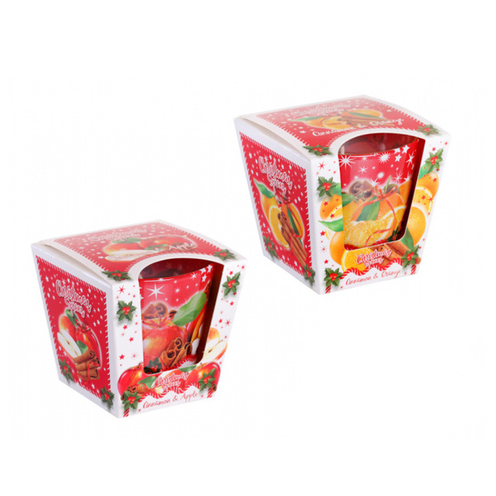 Svíčky vonné ve skle a jiném - Svíčka vonná ve skle Christmas Spices mix 115g