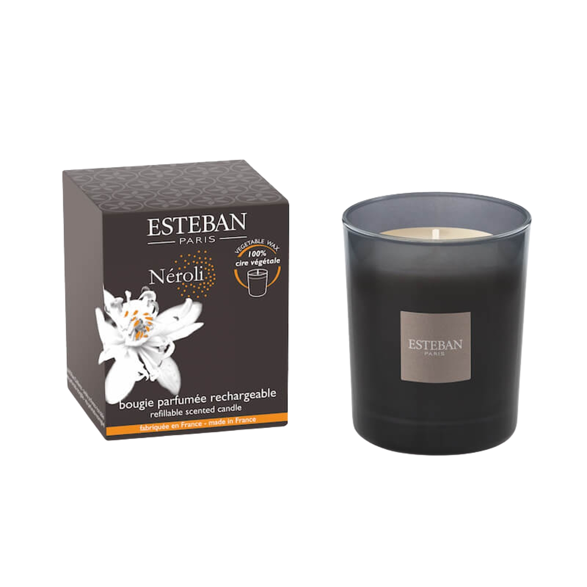 Svíčky vonné ve skle a jiném - Svíčka vonná ve skle ESTEBAN CLASSIC Néroli 180g