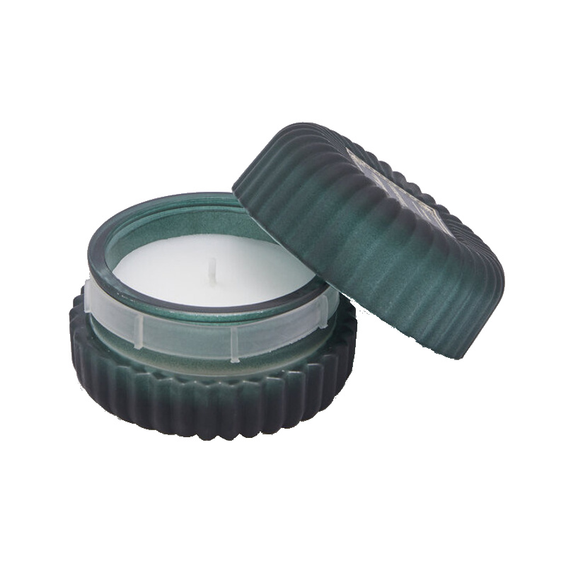 Svíčky vonné ve skle a jiném - Svíčka vonná ve skle s víčkem Jasmine 8cm