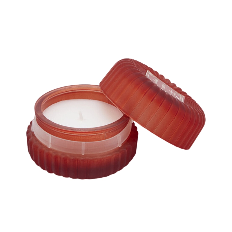 Svíčky vonné ve skle a jiném - Svíčka vonná ve skle s víčkem Jasmine 8cm