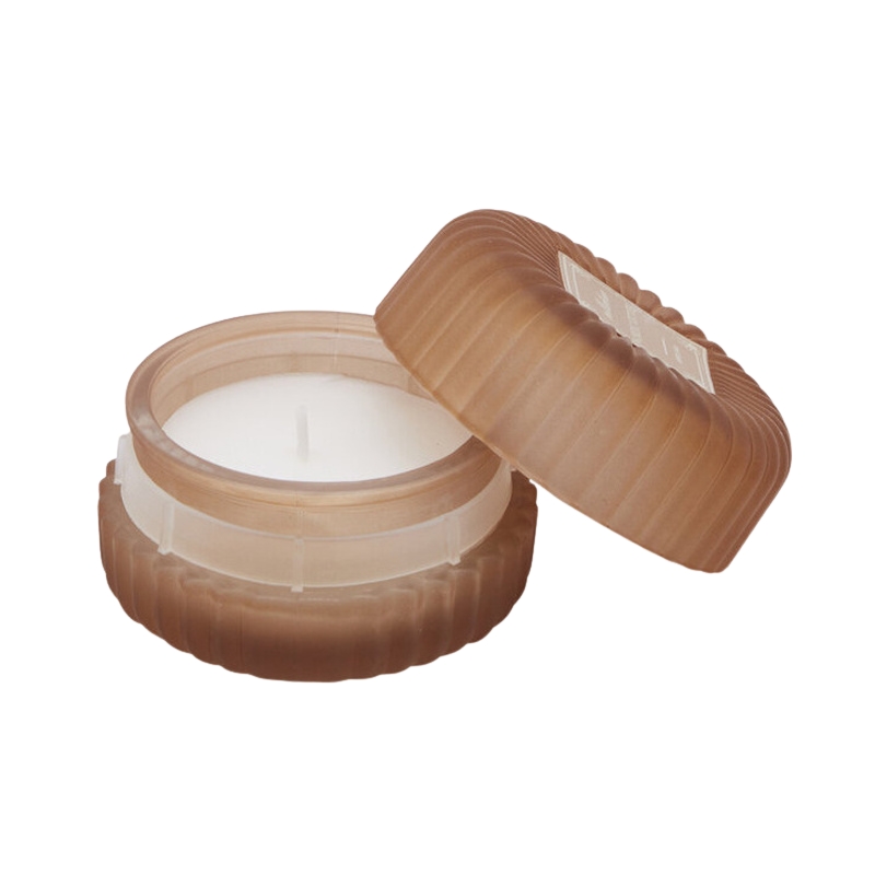 Svíčky vonné ve skle a jiném - Svíčka vonná ve skle s víčkem Jasmine 8cm