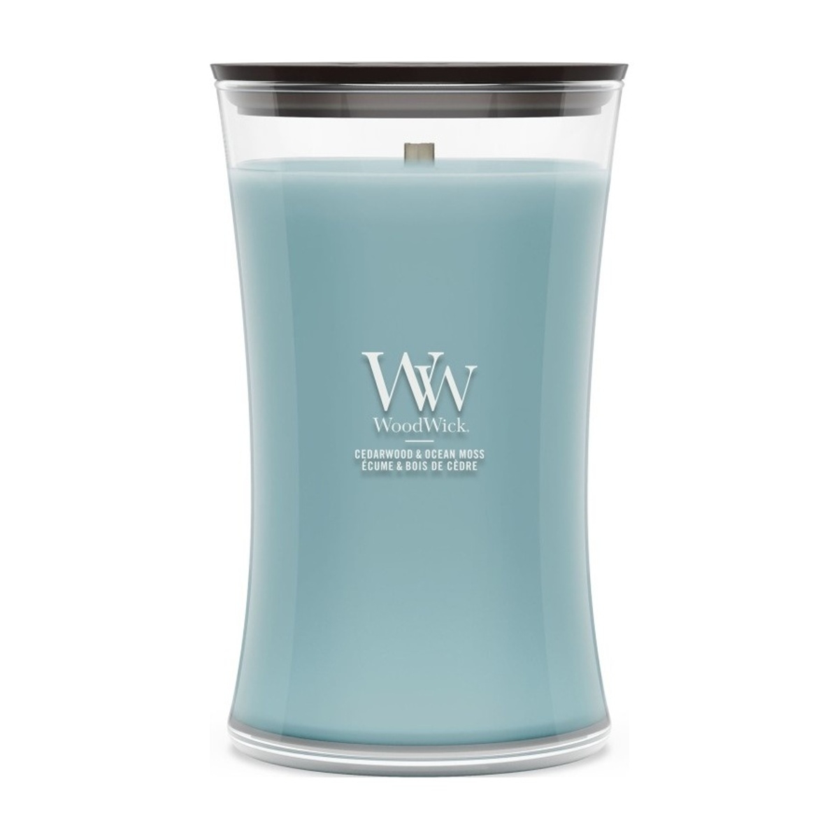 Svíčky WoodWick - Svíčka WoodWick Cedarwood & Ocean Moss 609g