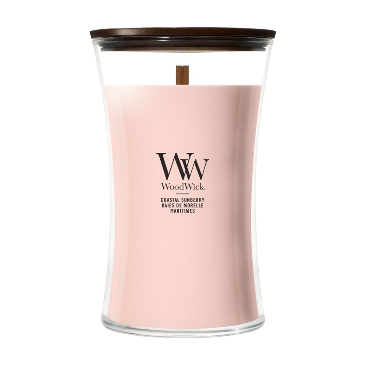 Svíčky WoodWick - Svíčka WoodWick Coastal Sunberry 609g