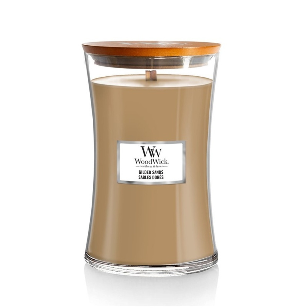 Svíčky WoodWick - Svíčka WoodWick Gilded Sands 609g