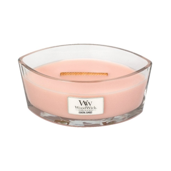 Svíčky WoodWick oválné - Svíčka WoodWick oválná Coastal Sunset 453g