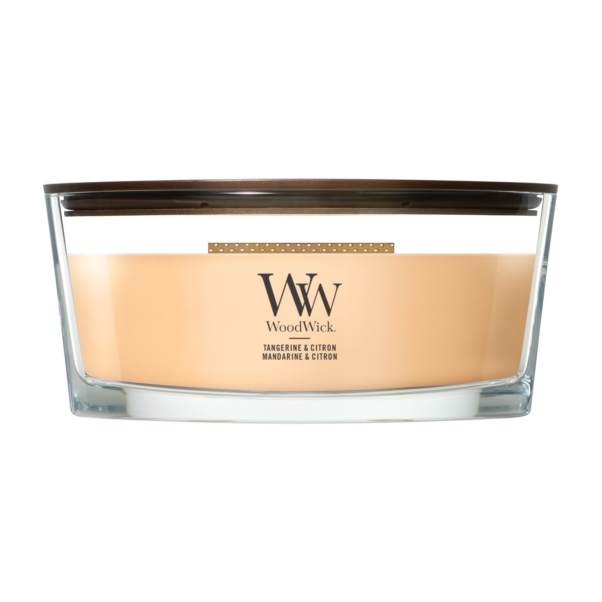 Svíčky WoodWick oválné - Svíčka WoodWick oválná Tangerine & Citron 453g