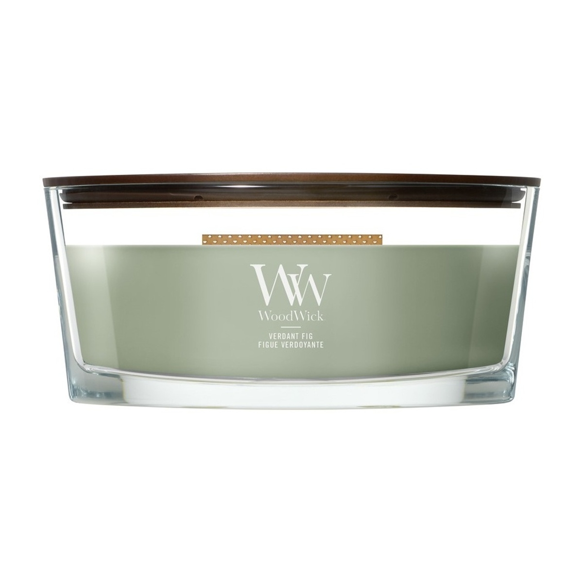 Svíčky WoodWick oválné - Svíčka WoodWick oválná Verdant Fig 453g