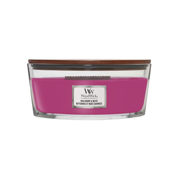 Svíčky WoodWick oválné - Svíčka WoodWick oválná Wild Berry & Beets 453g