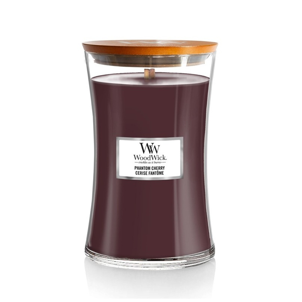 Svíčky WoodWick - Svíčka WoodWick Phantom Cherry 609g