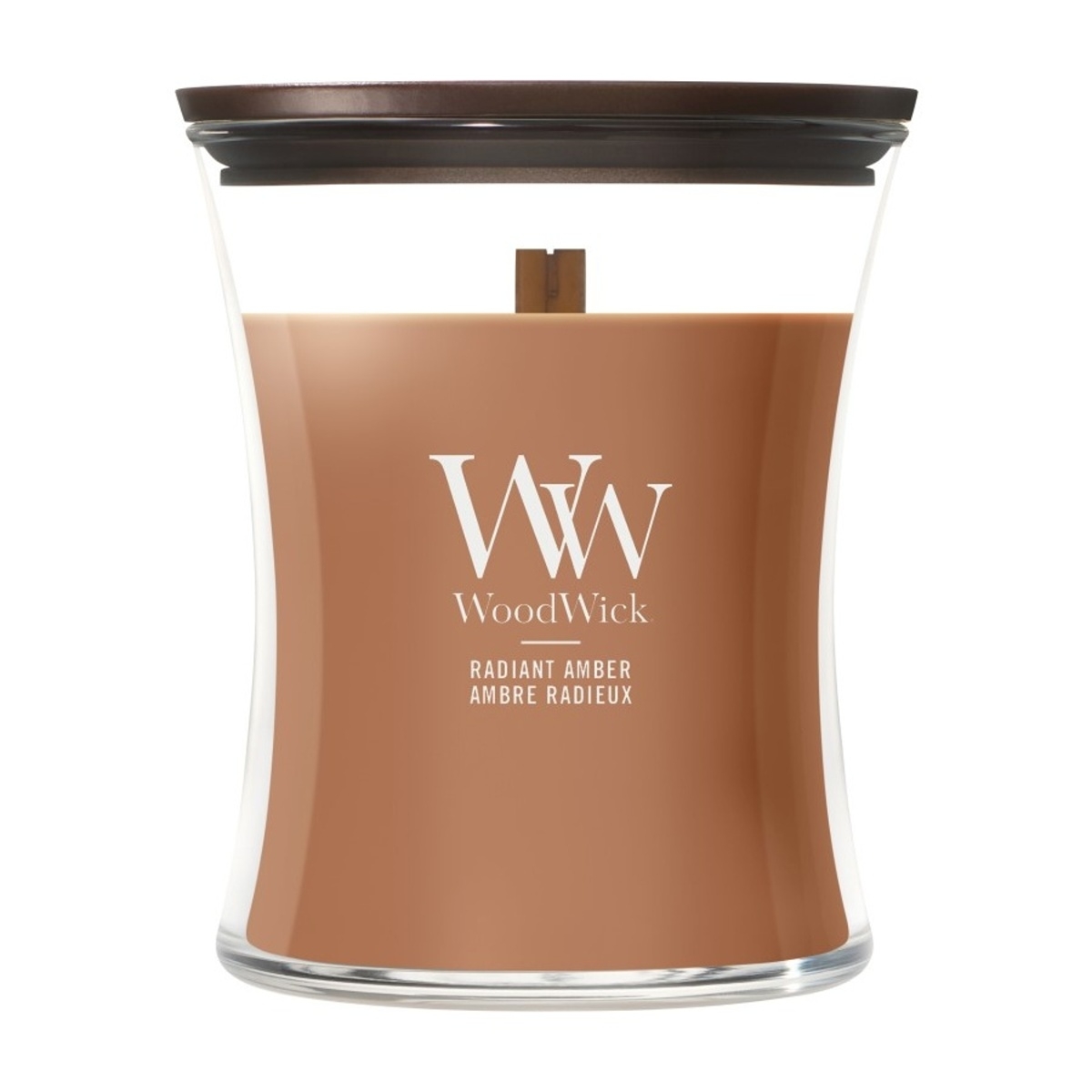 Svíčky WoodWick - Svíčka WoodWick Radiant Amber 275g