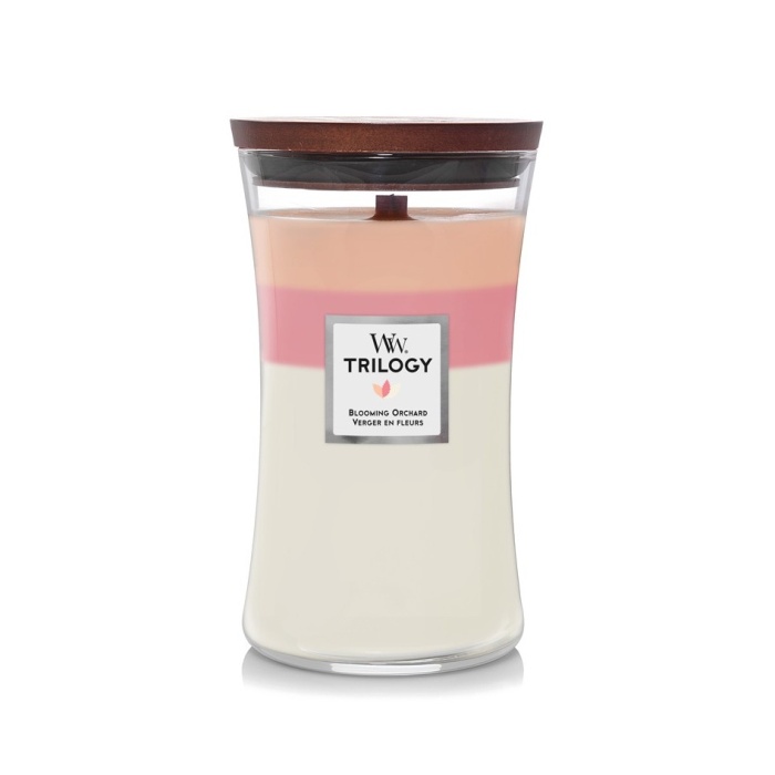 Svíčky WoodWick Trilogy - Svíčka WoodWick Trilogy Blooming Orchard 609g