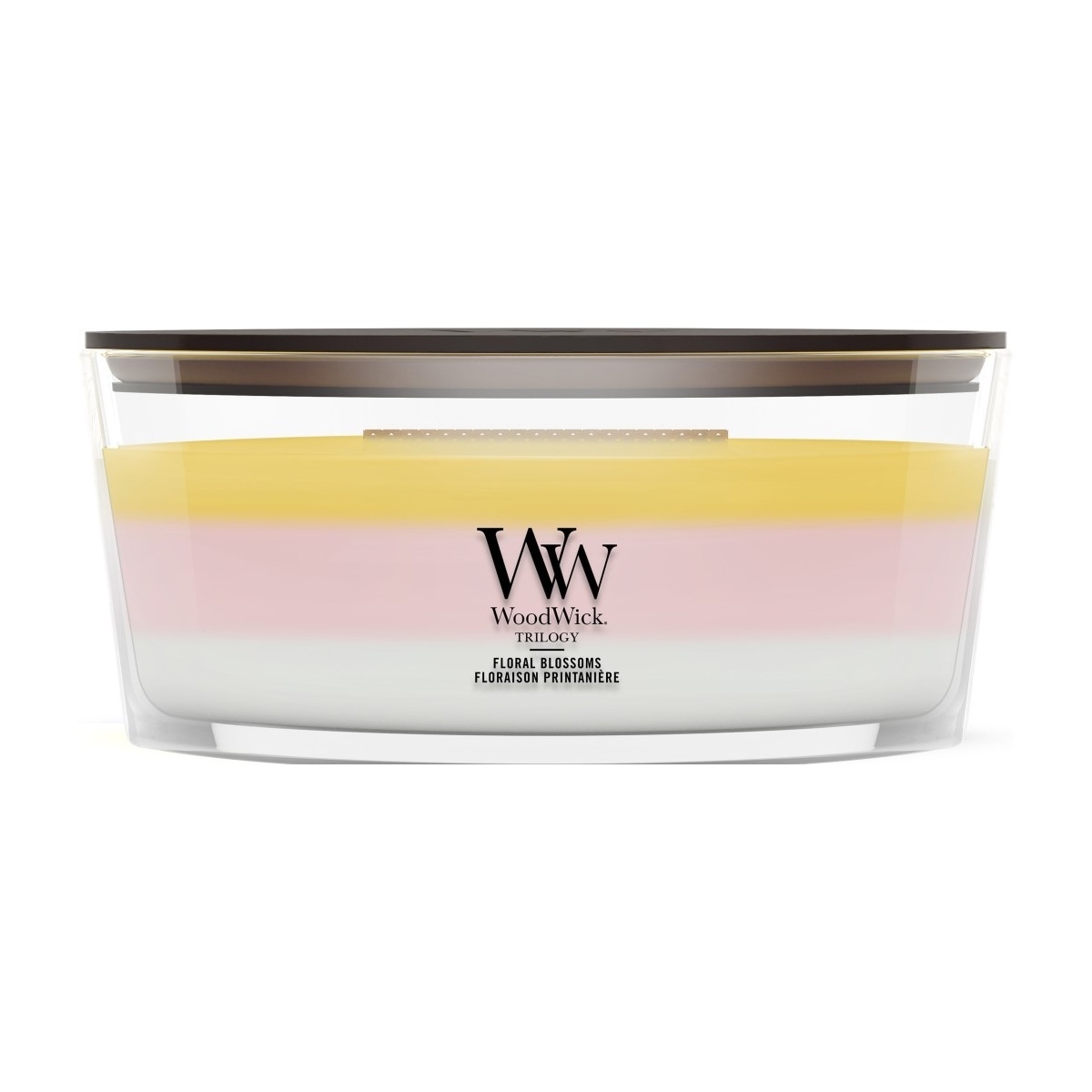 Svíčky WoodWick oválné - Svíčka WoodWick Trilogy oválná Floral Blossoms 453g