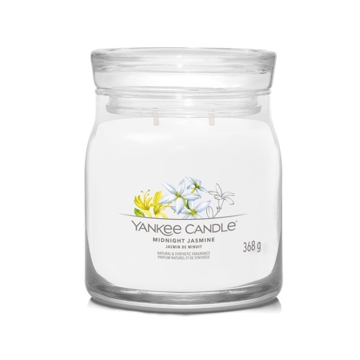 Dekorace - Svíčka YANKEE CANDLE Signature 368g Midnight Jasmine