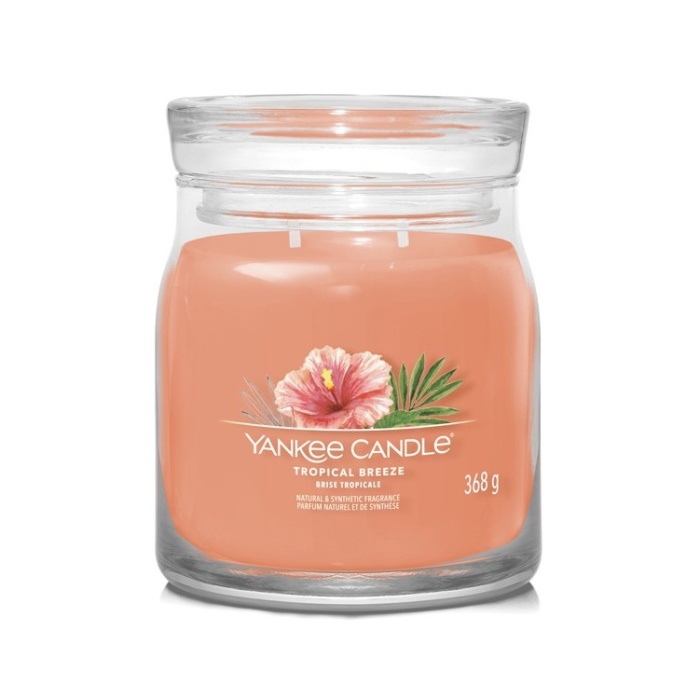Dekorace - Svíčka YANKEE CANDLE Signature 368g Tropical Breeze
