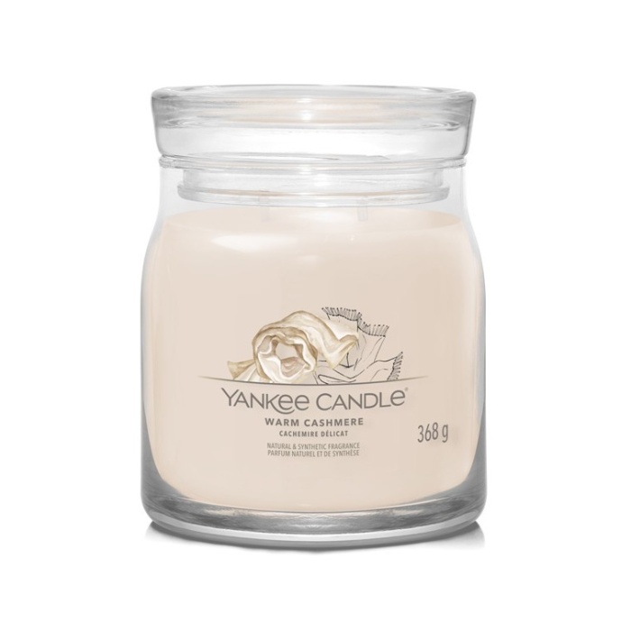 Dekorace - Svíčka YANKEE CANDLE Signature 368g Warm Cashmere