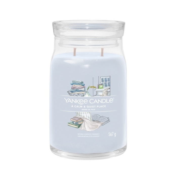 Dekorace - Svíčka YANKEE CANDLE Signature 567g A Calm & Quiet Place