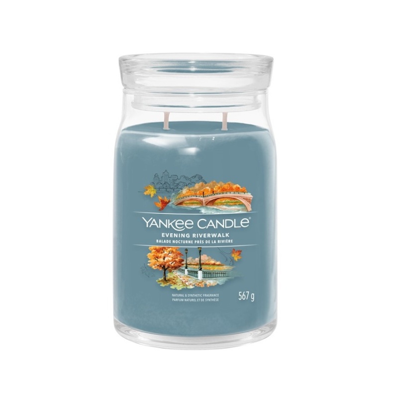 Dekorace - Svíčka YANKEE CANDLE Signature 567g  Evening Riverwalk