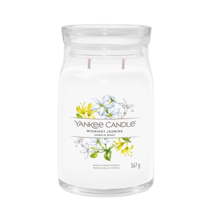 Dekorace - Svíčka YANKEE CANDLE Signature 567g Midnight Jasmine