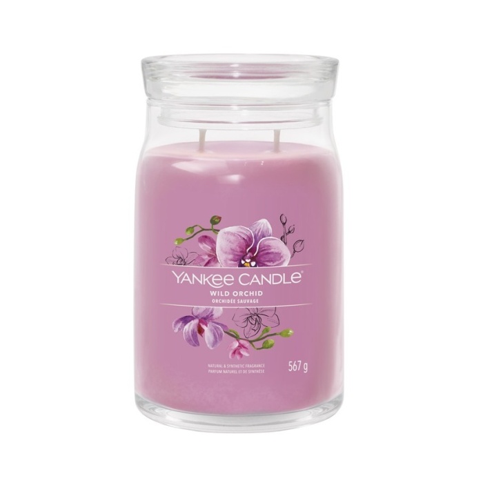 Dekorace - Svíčka YANKEE CANDLE Signature 567g Wild Orchid