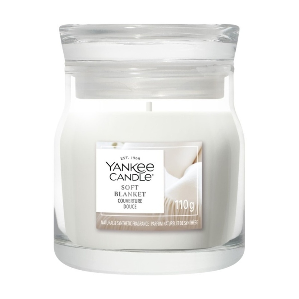 Dekorace - Svíčka YANKEE CANDLE Signature Soft Blanket 110g