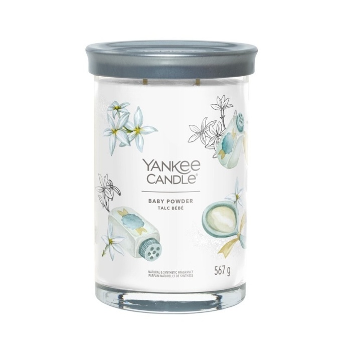 Svíčky YANKEE CANDLE Signature Tumbler - Svíčka YANKEE CANDLE Signature Tumbler 567g Baby Powder