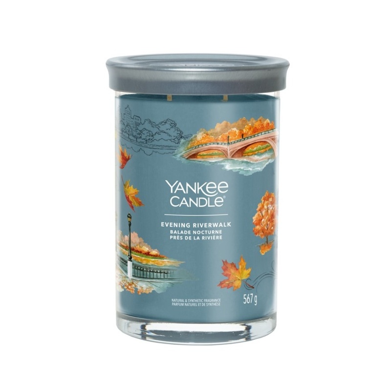 Svíčky YANKEE CANDLE Signature Tumbler - Svíčka YANKEE CANDLE Signature Tumbler 567g Evening Riverwalk