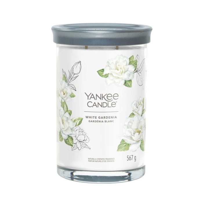 Svíčky YANKEE CANDLE Signature Tumbler - Svíčka YANKEE CANDLE Signature Tumbler 567g White Gardenia