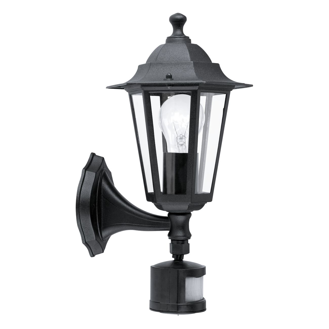 Venkovní osvětlení - Svítidlo nástěnné LATERNA 4 se senzorem