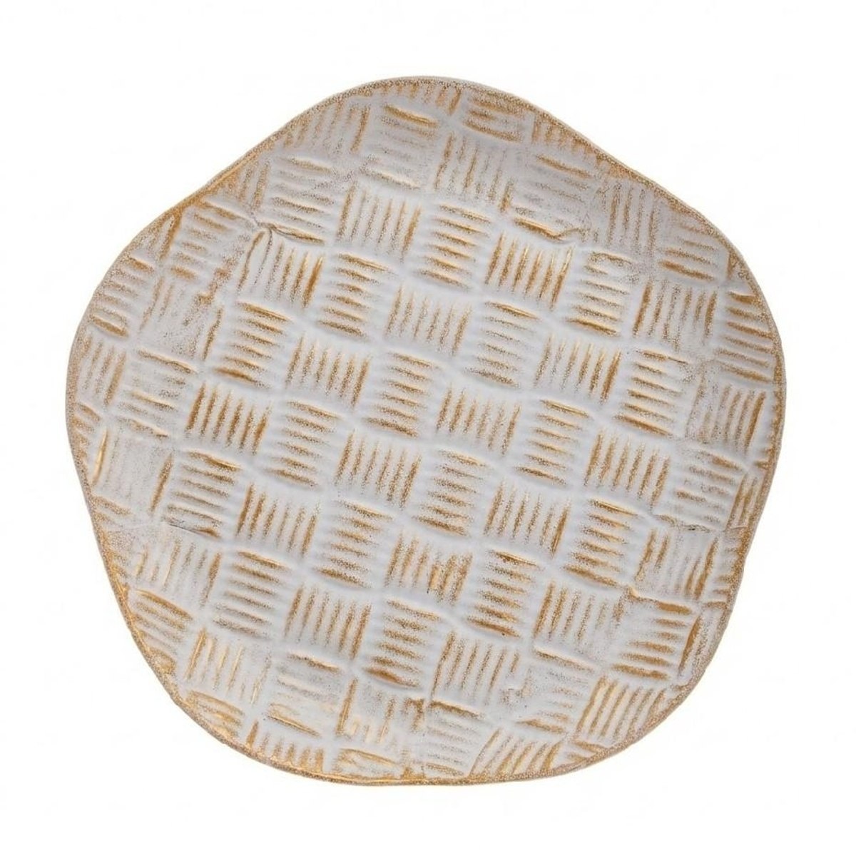 Talíře a tácy - Tác atypický kovový 30cm