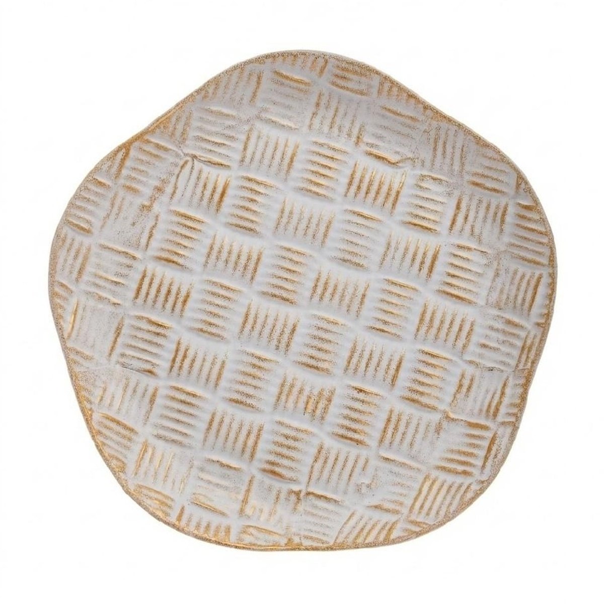 Talíře a tácy - Tác atypický kovový 30cm