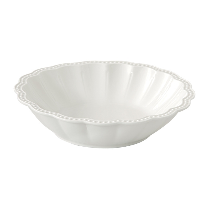 Talíře - Talíř hluboký/miska porcelánový ELITE bílý 20cm