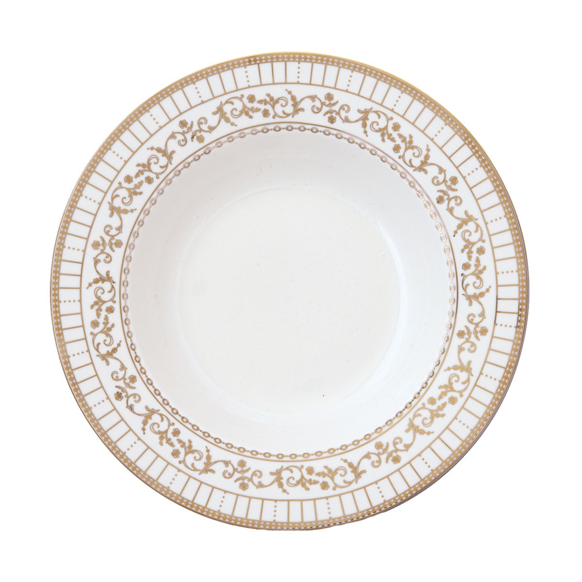Talíře - Talíř hluboký porcelánový GOLDEN 21,5cm