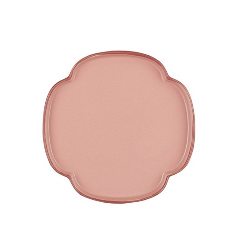 Talíře - Talíř mělký kameninový FIRENZE sv.růžový 21cm