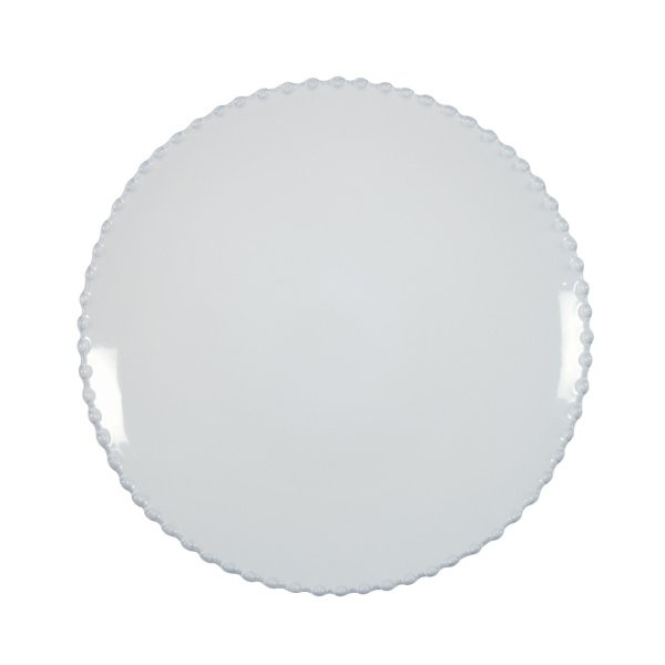 Talíře - Talíř mělký PEARL keramika bílá 28cm