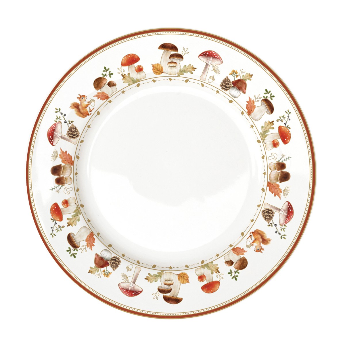 Talíře - Talíř mělký porcelánový AUTUMN BREEZE 26,5cm