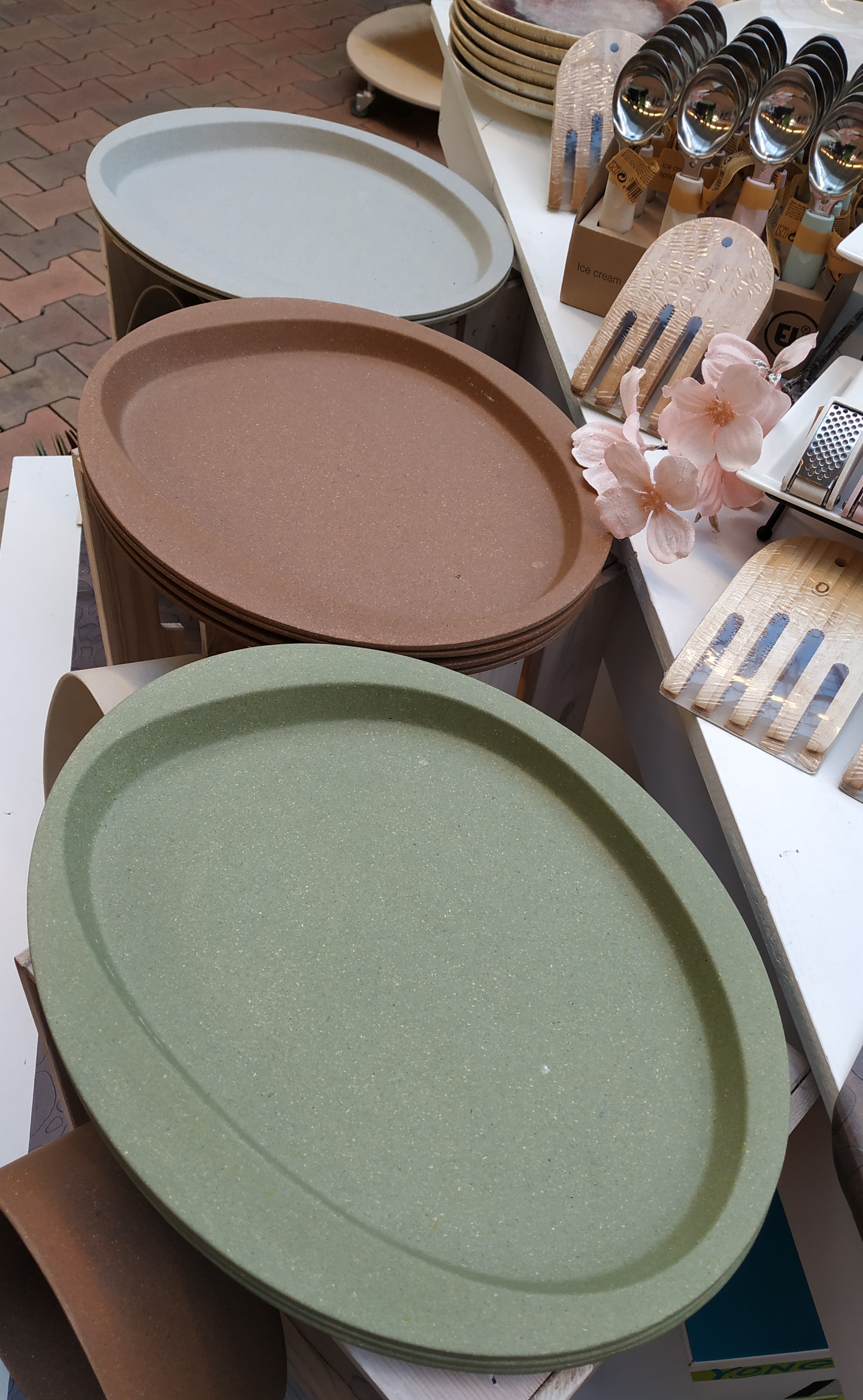 Talíře - Talíř servírovací bambusový 39 cm YONG