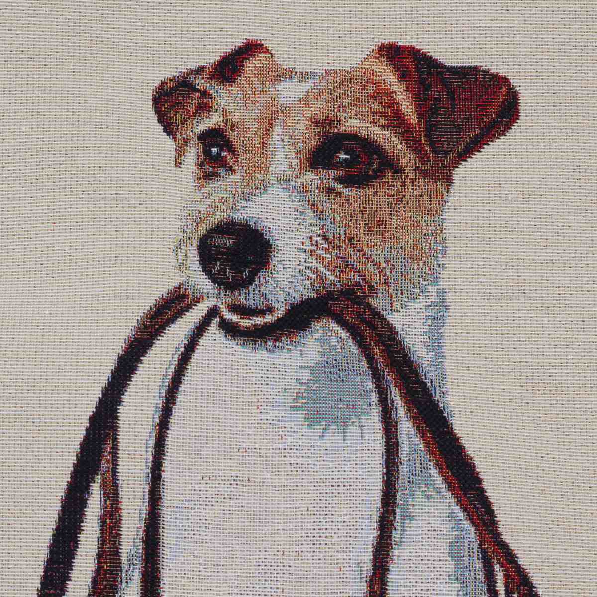 Taška látková na zip JACK RUSSEL 40x40cm-0
